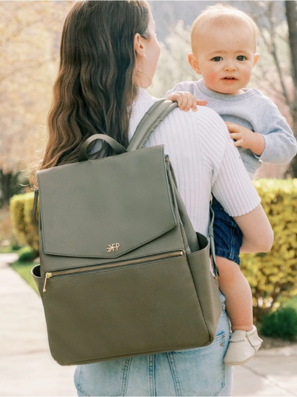 FRESHLY PICKED | Classic Sage Diaper Backpack II